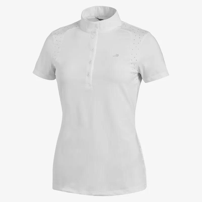Schockemohle Meredith UV Ladies Show Shirt - White